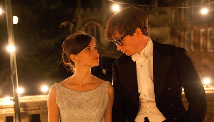 Screenshot from The Theory of Everything movie