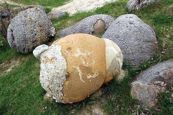 Trovant stones of Romania