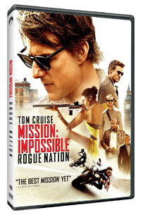 Mission Impossible Rogue Nation DVD cover