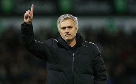 Jose Mourinho, manager of Manchester United FC