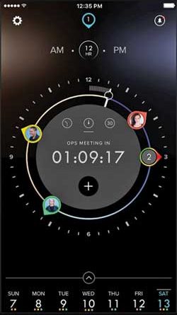 Dials, the calendar app