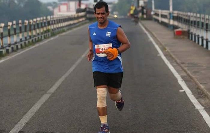 Denny Joseph running in a marathon