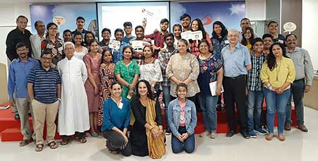 Participants and organizers at the Leadership Treasury Discovery in Mumbai