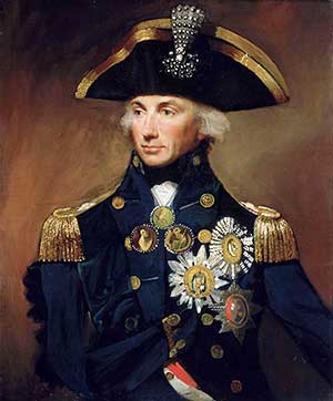 Portrait of Admiral Nelson