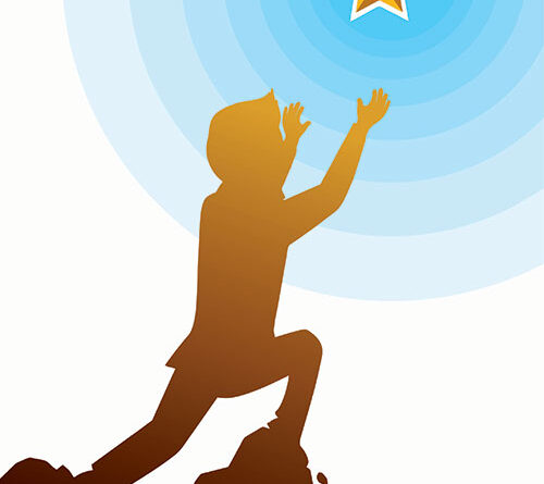 Boy reaching for a star (opportunity)