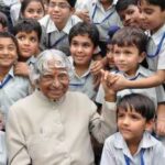 Abdul Kalam with school children