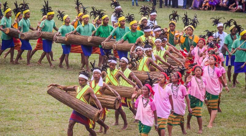 Dancers at the Wangala Festival